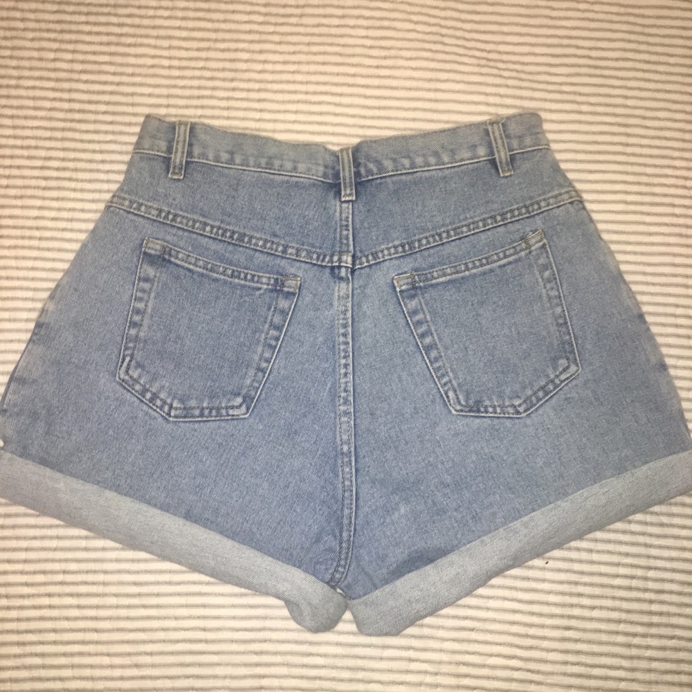 High waisted Jean shorts